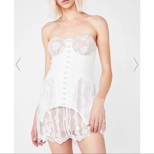 for love and lemons alexandria mini dress